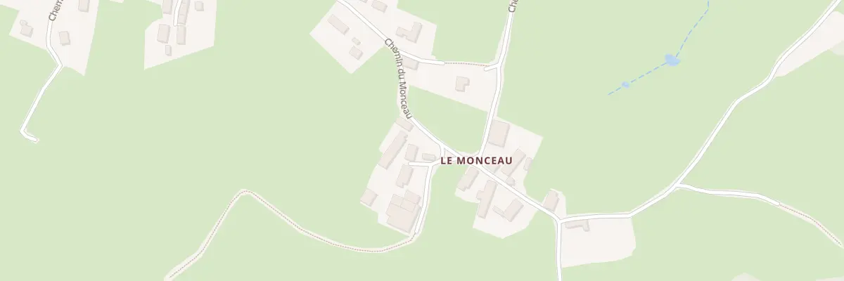 Plan du 412 Che du Monceau à Mary