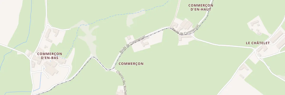 Plan du 5253 Commercon à Trambly