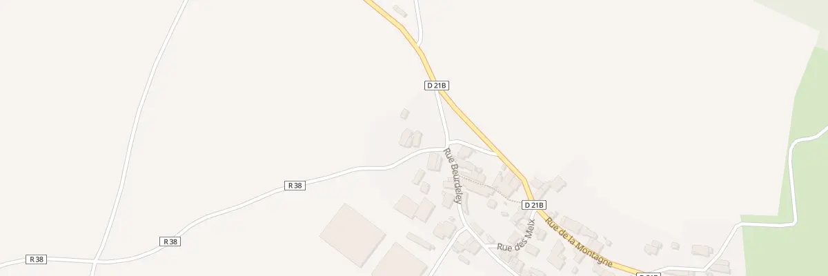 Plan du 4 Rte de Ménétreux à Bussy-le-Grand