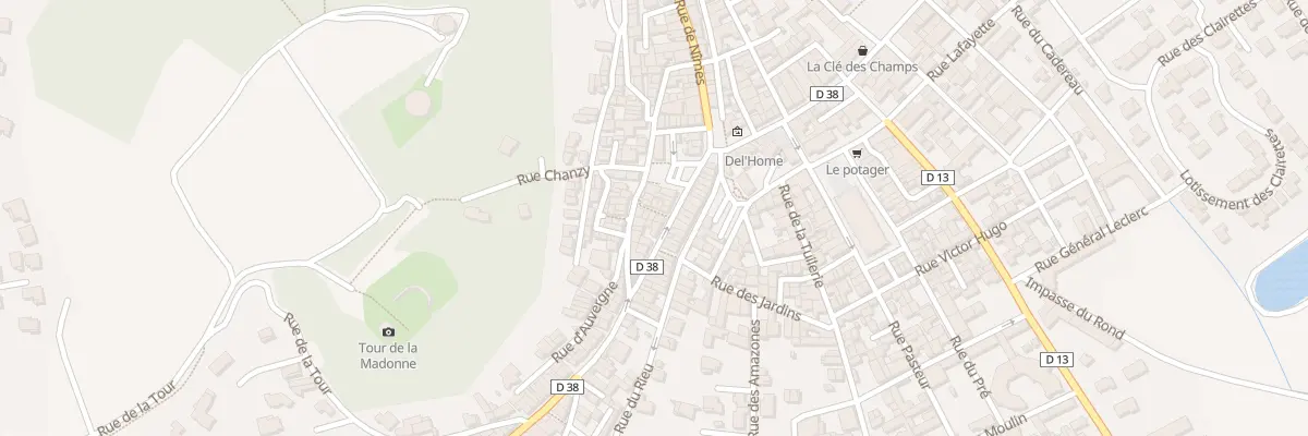 Plan du 6 Rue de Saint - Gilles à Bellegarde