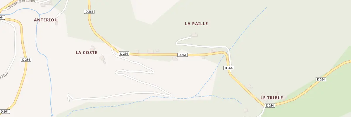 Plan du 5013 La Coste à Gluiras