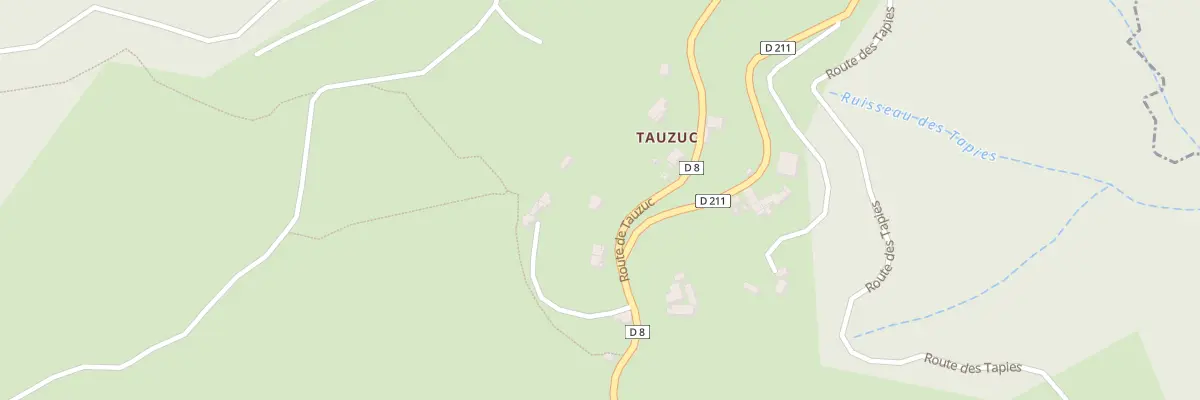 Plan du 5382 Tauzuc à Saint-Pierreville
