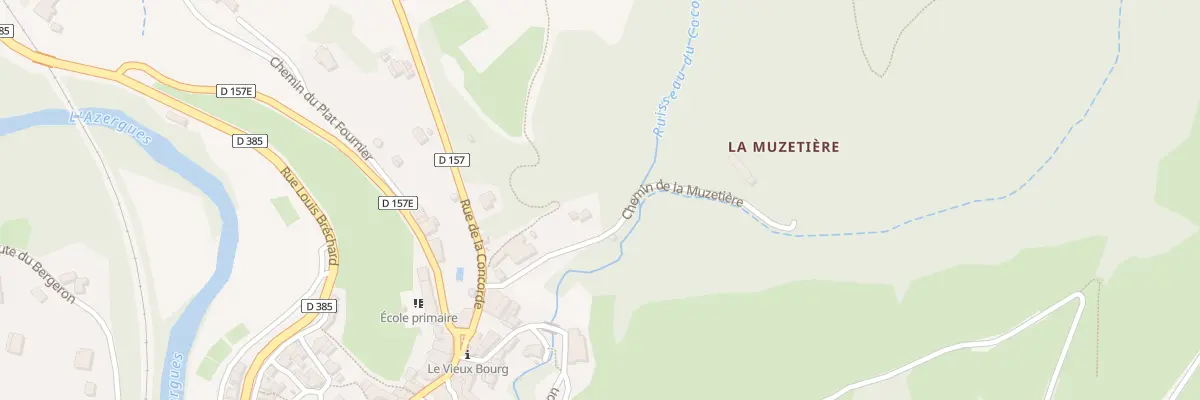 Plan du 149 Che de la Muzetiere à Chamelet