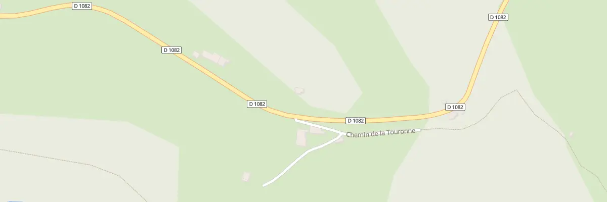 Plan du 4660 Rte Bleue à La Versanne