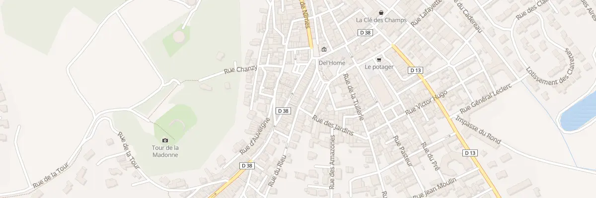 Plan du 2 Rue du Rieu à Bellegarde