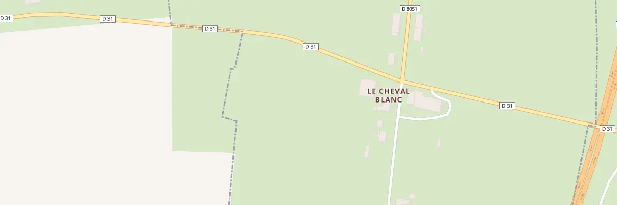 Plan du 4304 Le Cheval Blanc à Rocroi