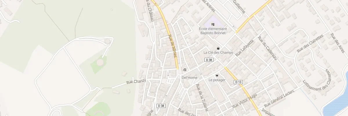 Plan du 9B Rue de Nimes à Bellegarde