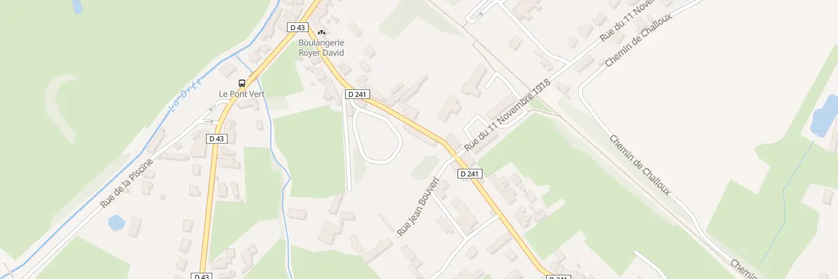 Plan du 10 Rue Jean Bouveri à Épinac