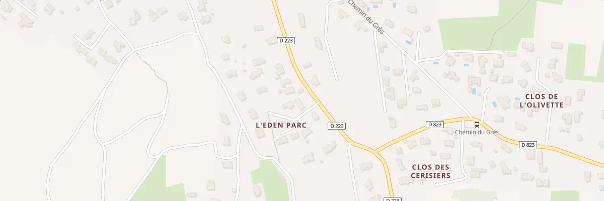 Plan du 5407 Bd de l’Avenir à Lédenon