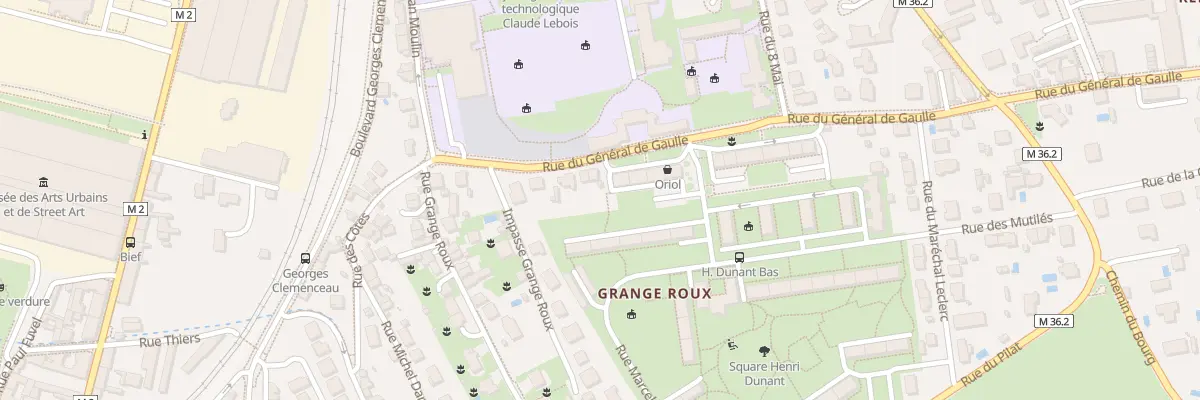 Plan du 8 Rue Gal de Gaulle à Saint-Chamond