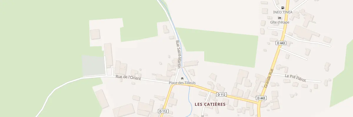Plan du 5 Rue Saint Martin à Amance