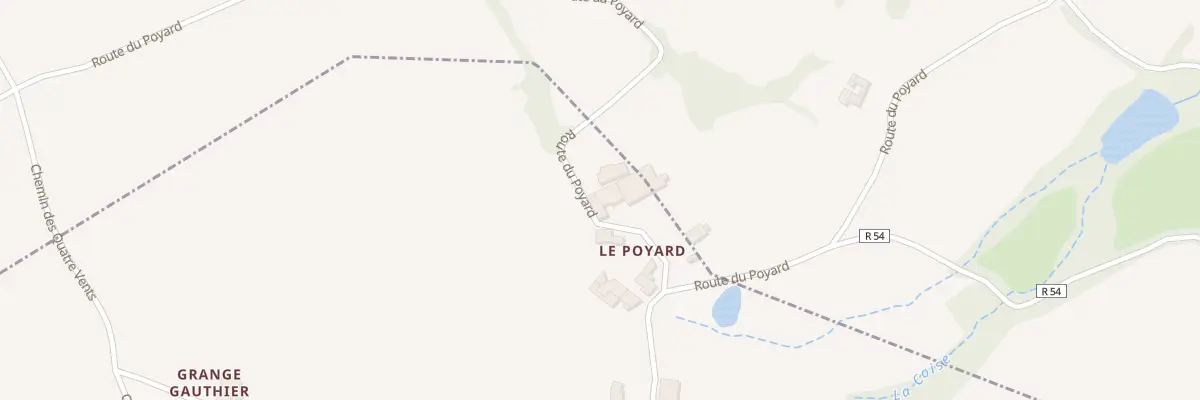 Plan du 5156 Le Poyard à Saint-Romain-en-Jarez