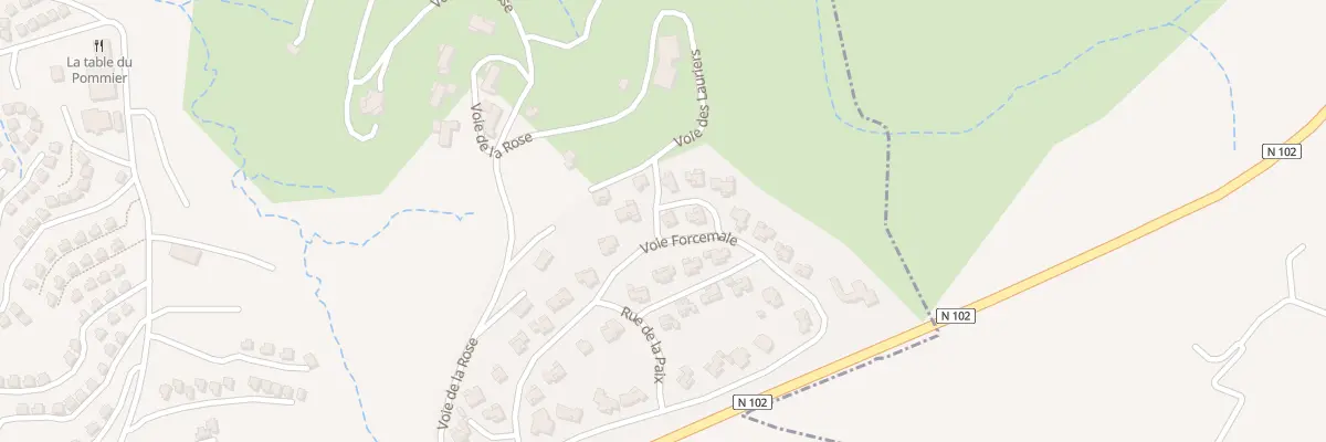 Plan du 65 Voie des Lauriers à Villeneuve-de-Berg