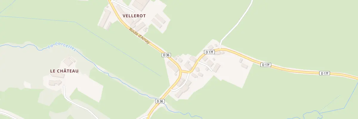 Plan du 7 Rte d’Arnay à Saint-Pierre-en-Vaux