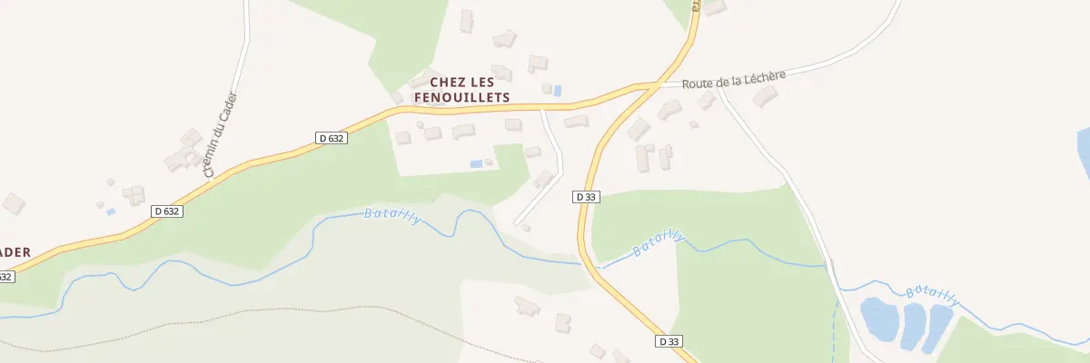 Plan du 105 Rte de Saint-Forgeux à Saint-Romain-de-Popey