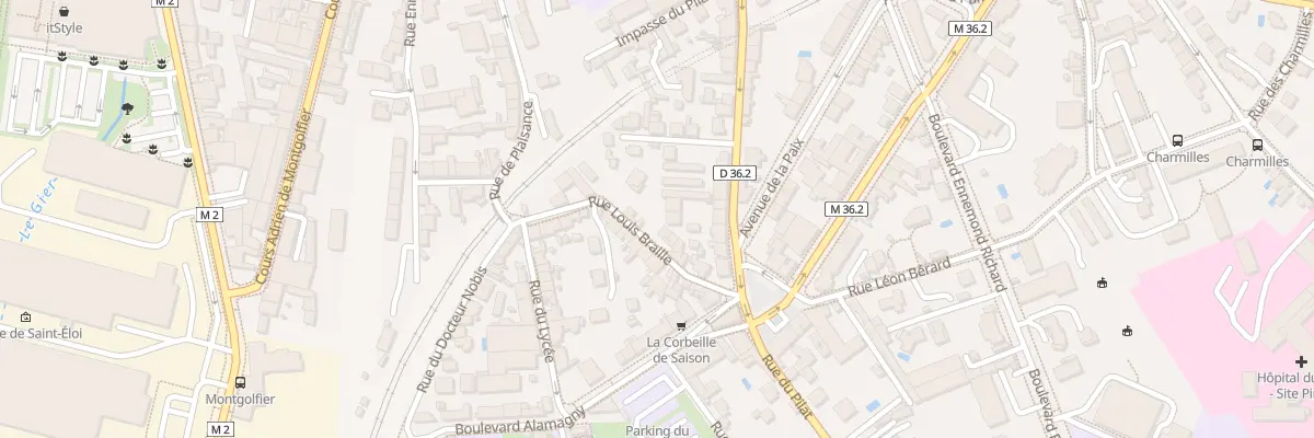 Plan du 5C Rue Louis Braille à Saint-Chamond