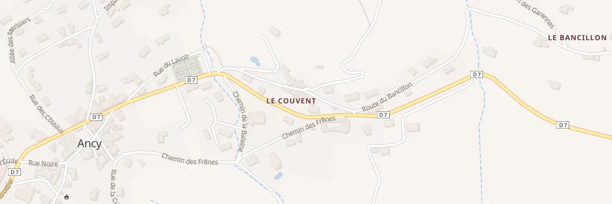 Plan du 140 Rue du Couvent à Ancy