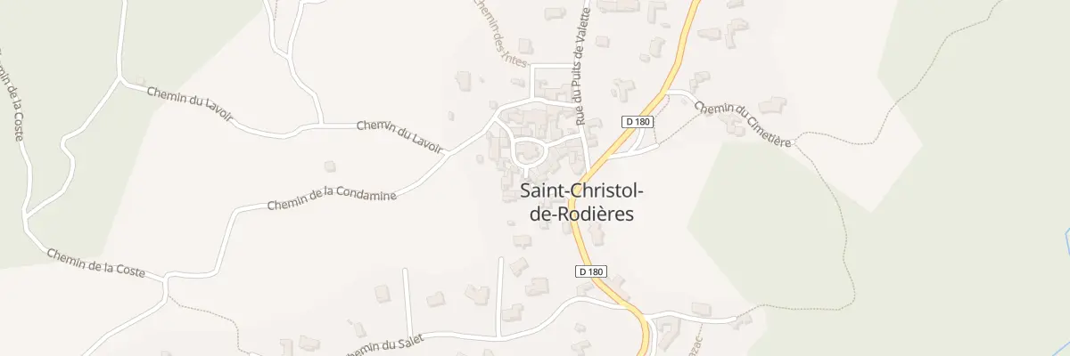 Plan du 5029 Pl de l’Eglise à Saint-Christol-de-Rodières