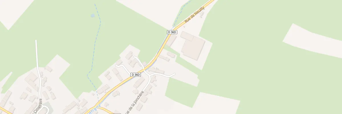 Plan du 8 Rue de Neuilly à Maligny