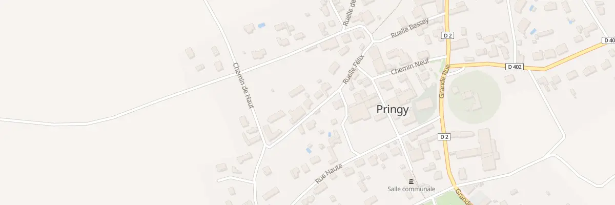 Plan du 10 Rle Félix à Pringy