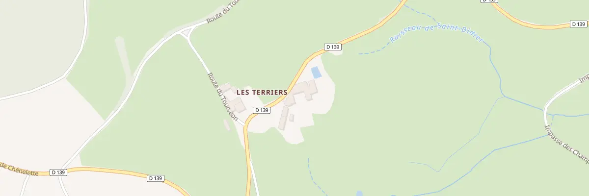 Plan du 5153 Les Terriers à Saint-Didier-sur-Beaujeu