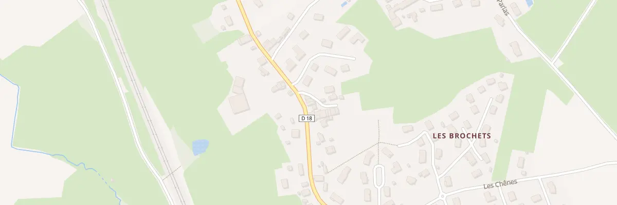 Plan du 8 Rte de Saint Gengoux à Saint-Laurent-d’Andenay