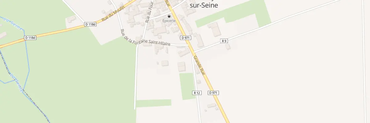 Plan du 5 Grande Rue à Charrey-sur-Seine
