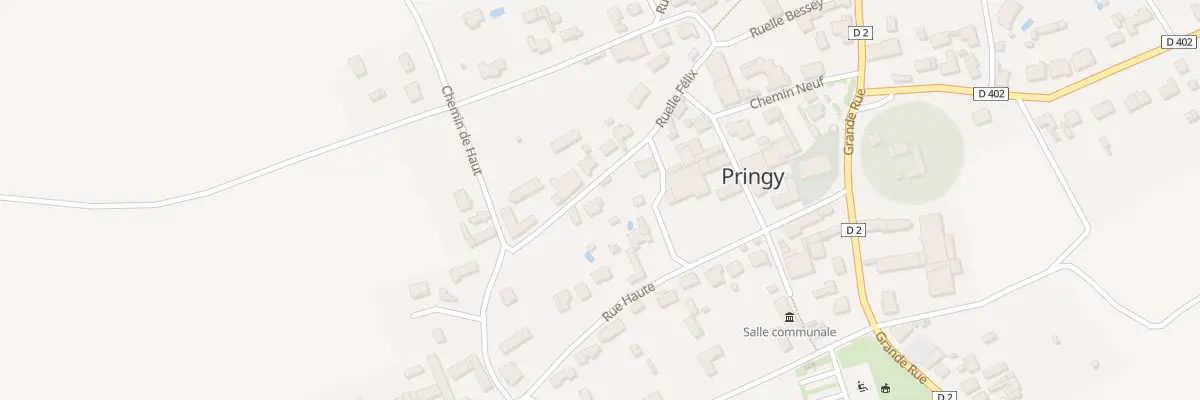 Plan du 5 Rle Félix à Pringy