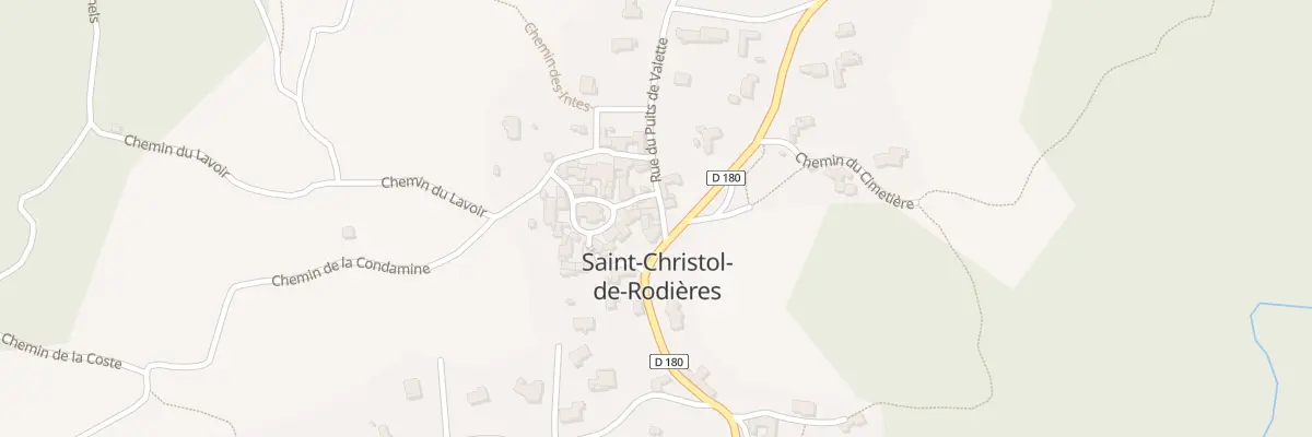 Plan du 5024 Le Village à Saint-Christol-de-Rodières
