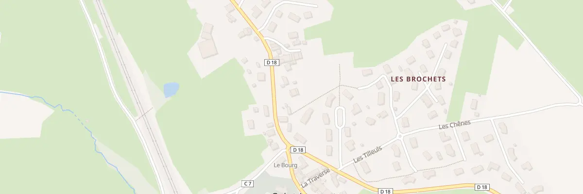Plan du 20 Rte de Saint Gengoux à Saint-Laurent-d’Andenay