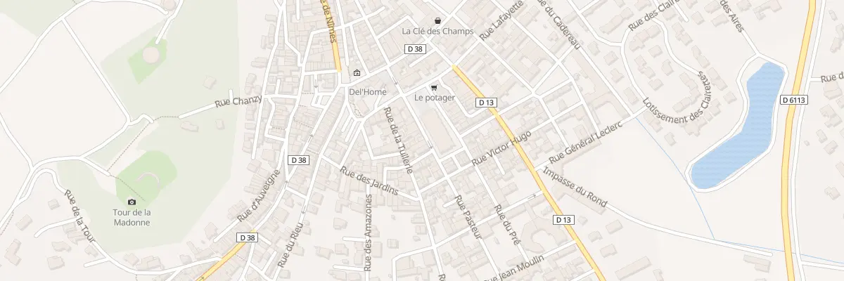 Plan du 10 Rue Pasteur à Bellegarde