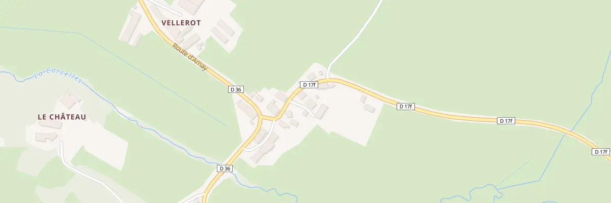 Plan du 1 Imp des Cours à Saint-Pierre-en-Vaux