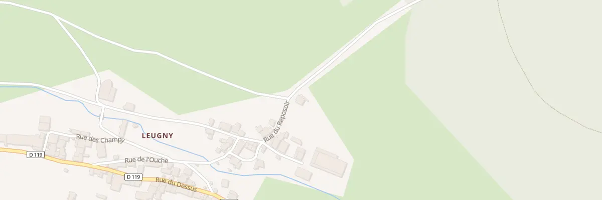 Plan du 6 Rue du Reposoir à La Roche-Vanneau