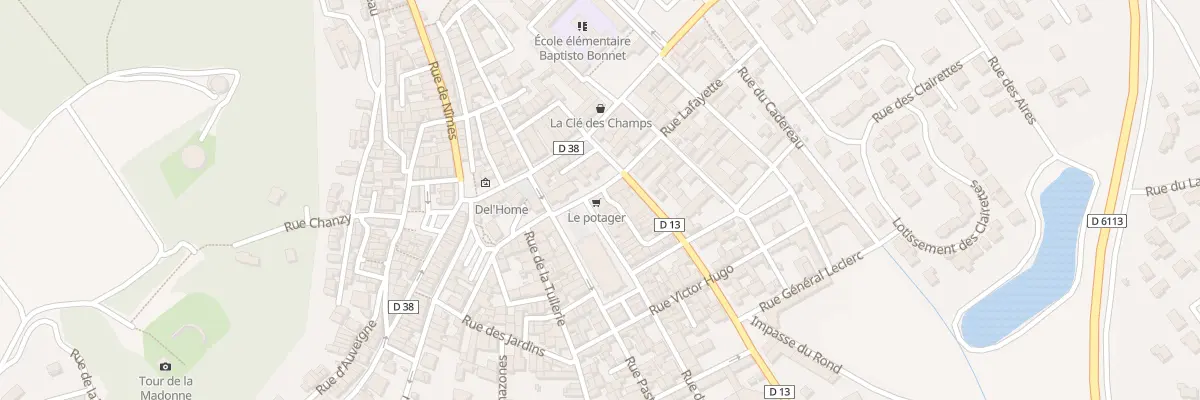 Plan du 1 Rue du Pré à Bellegarde