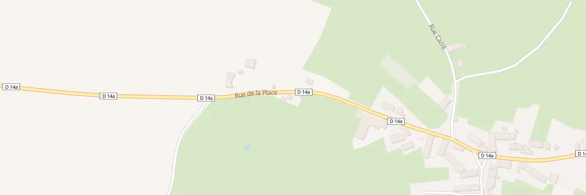 Plan du 5054 Le Pre Durand à Thury