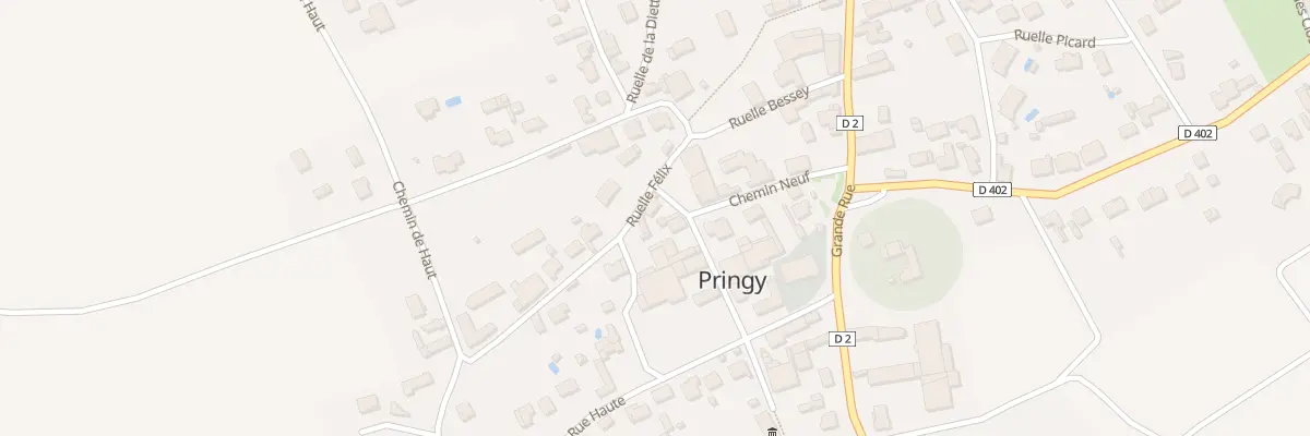 Plan du 5 Rue de la Cure à Pringy