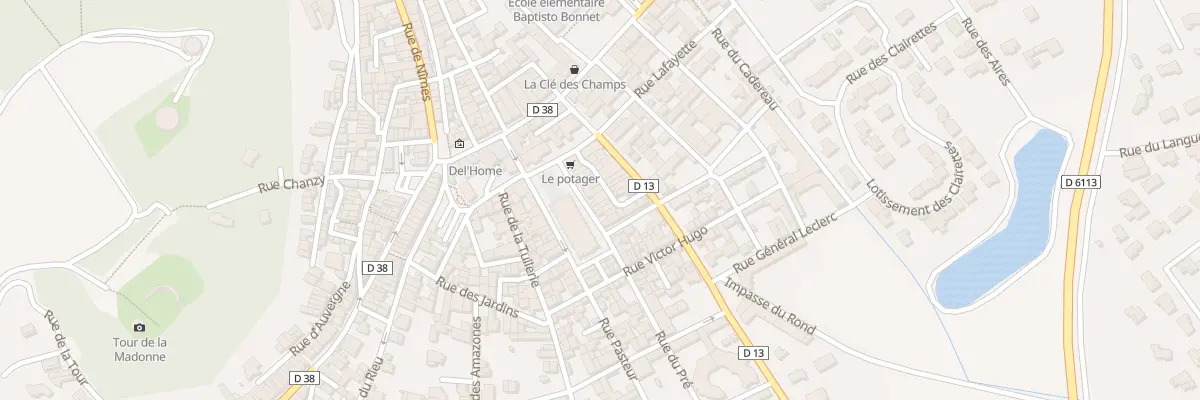 Plan du 11 Rue du Pré à Bellegarde