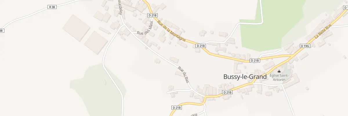 Plan du 26 Rue du Bas à Bussy-le-Grand