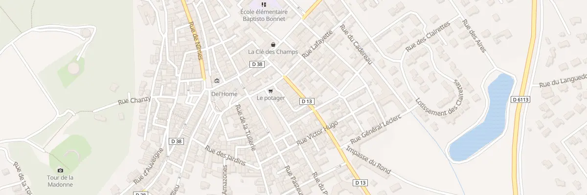 Plan du 10 Rue d’Arles à Bellegarde