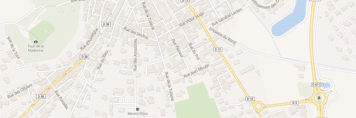 Plan du 34 Rue Pasteur à Bellegarde