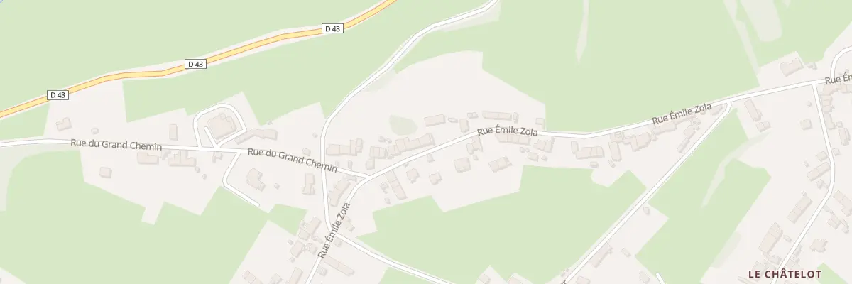 Plan du 45B Rue Émile Zola à Épinac