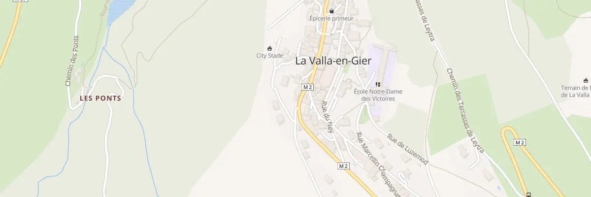 Plan du 36 Rue Etienne Rully à La Valla-en-Gier