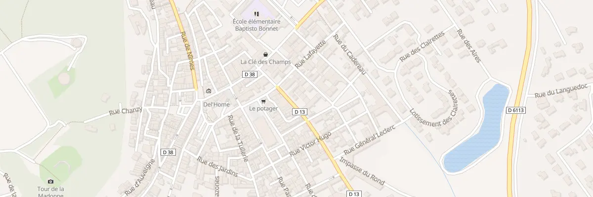 Plan du 11 Rue d’Arles à Bellegarde