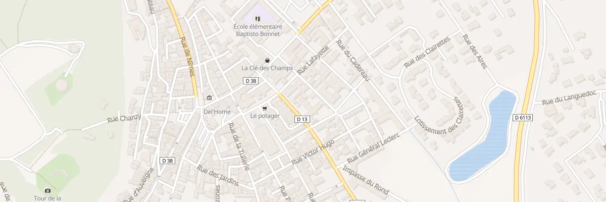 Plan du 9 Rue d’Arles à Bellegarde