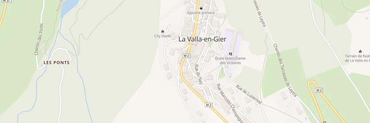 Plan du 15 Rue de la Jacquetière à La Valla-en-Gier
