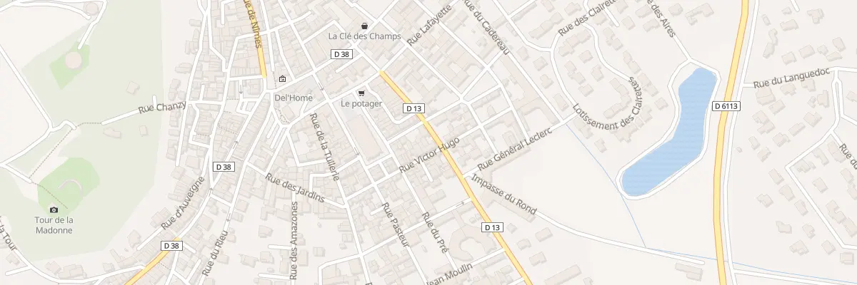 Plan du 16 Rue d’Arles à Bellegarde