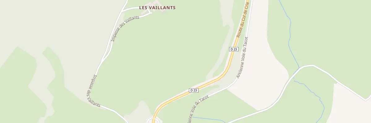 Plan du 5083 Les Vaillants aux Ardillats