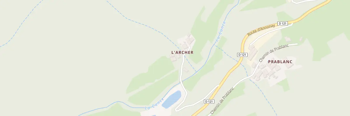 Plan du 5007 L’Archier à Saint-Julien-Vocance