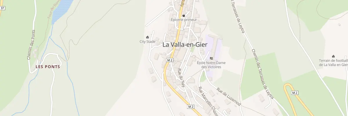 Plan du 23 Rue Etienne Rully à La Valla-en-Gier