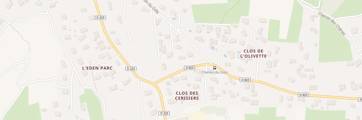 Plan du 67 Che de la Croix des Soldats à Lédenon
